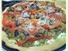 Mediterranean Pizza With Caramelized Onions