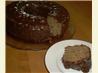 Sesame Spice Cake With Chocolate Orange Glaze