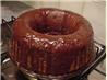 Sesame Spice Cake With Chocolate Orange Glaze