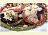 Two Cheese Green Beans & Tomatoes -- Hot or Cold