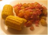 Easy Ham and Potato Hash