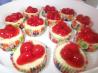 Individual Mini Cherry Cheesecake Cups
