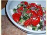 Greek Grilled Pita Salad