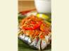 Chinese New Year Whole Fish With Sweet and Sour Vegetables