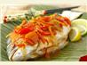 Chinese New Year Whole Fish With Sweet and Sour Vegetables
