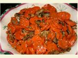 Sesame, Carrots and Mushrooms