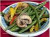 Green Beans With Mushrooms and Peppers. Recipe by Simply Chris