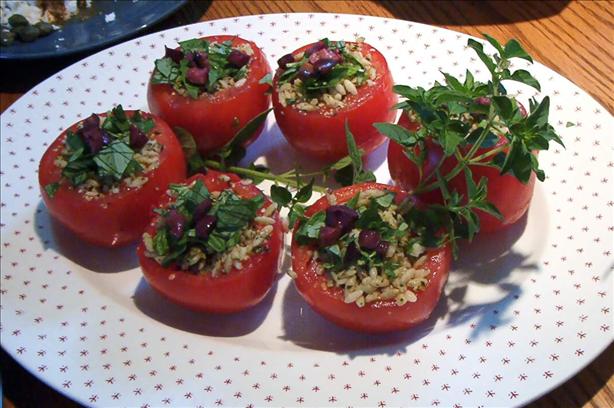 Mediterranean Stuffed Tomatoes. Photo by ~Leslie~