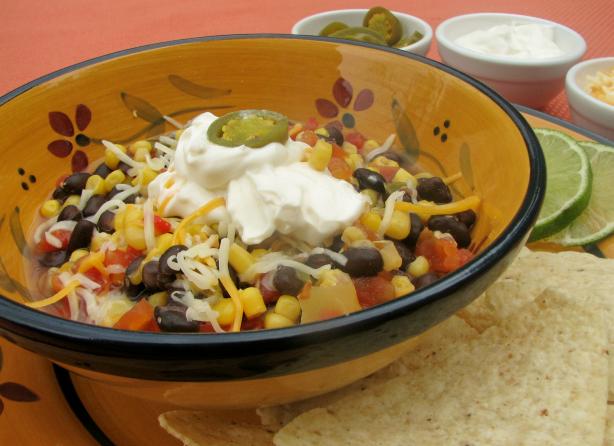 Fast Fiesta Soup. Photo by lazyme