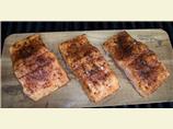 Maple Planked Salmon With Spice Rub