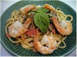 Linguine With Shrimp and Tomatoes