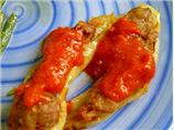 Hot Stuffed Banana Peppers With Turkey. Photo by Kelly M.