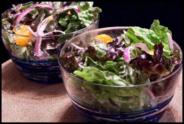 Tossed Salad With Mandarin Oranges. Photo by NcMysteryShopper