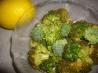Microwave Lemon Garlic Broccoli