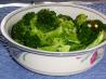 Microwave Lemon Garlic Broccoli