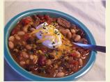 Sirloin Three Bean Chili