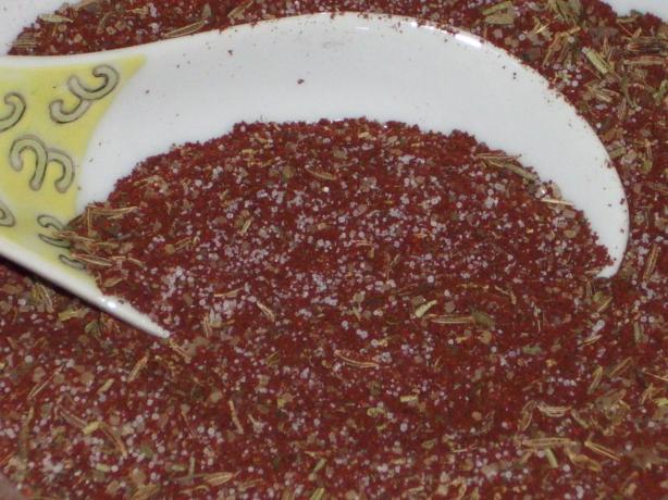 Hot Mexican Rub. Photo by Lalaloula