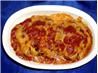 Baked Hamburger Patties With Pasta Sauce