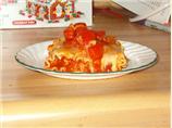 Chicken Enchilada Lasagna Bundles