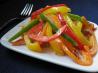 Three Bell Pepper Slaw With Chipotle Dressing. Recipe by ChefDebs