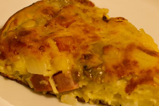 Crustless Quiche. Photo by Peter J