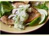 Roast Salmon With Lime Salsa
