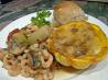 Twice Baked Buttercup Squash