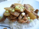 Daikon Radish With Chicken-Korean Style