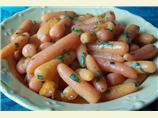 Apricot and Tarragon Baby Carrots