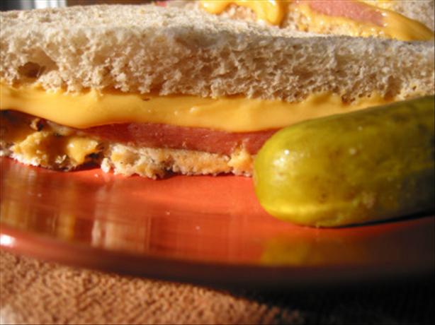 Fried Bologna Sandwich. Photo by Chef Dee