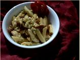 Penne With Chicken, Sun-Dried Tomatoes and Pine Nuts