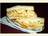 Peanut Butter, Banana  and Mayonnaise Sandwich