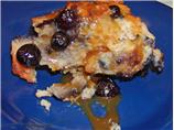 Blueberry, Bread Pudding