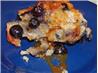 Blueberry, Bread Pudding