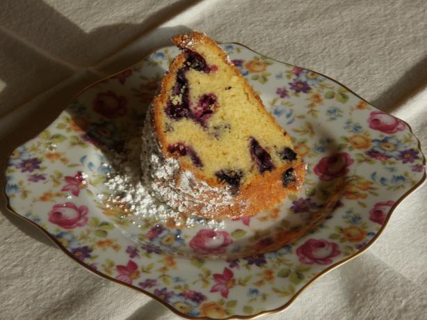 Blueberry Cream Cheese Pound Cake. Photo by Hissy Hussy