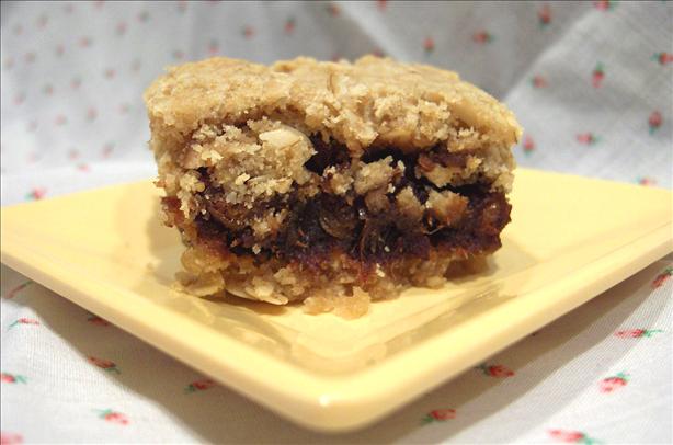 Date Raisin Squares - Microwave. Photo by Derf