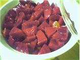 Yummy Beet Salad With Raspberry Dressing