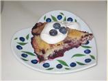 Skillet Blueberry Cobbler