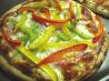 Three-Pepper Pizza