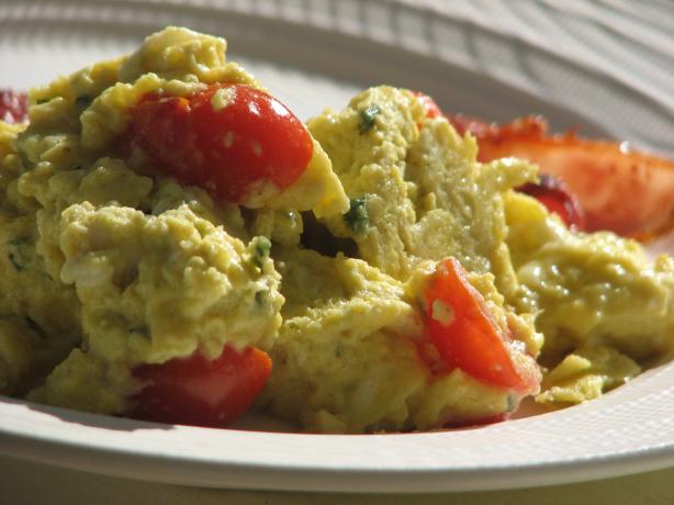 Scrambled Eggs With Fines Herbes and Tomatoes. Photo by Bonnie G #2