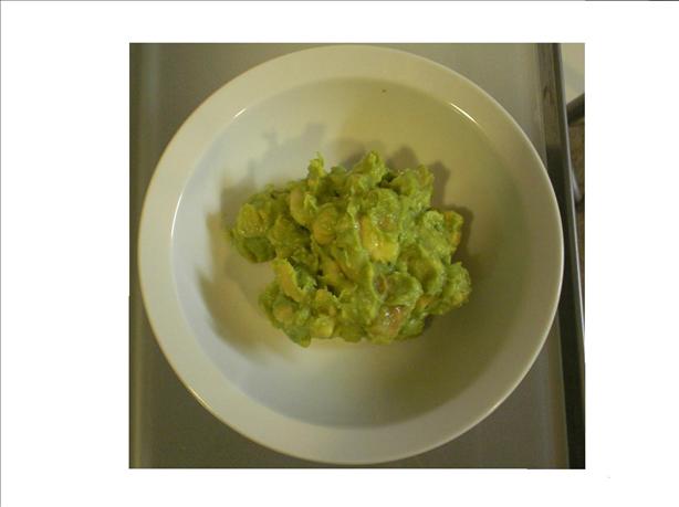 Lila's Delicious Avocado Dessert Salad. Photo by tomoko matsunaga
