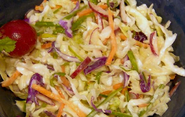 Asian Coleslaw With Miso-Ginger Dressing. Photo by Mama's Kitchen (Hope)