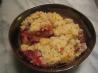 Apple Raspberry Crumble