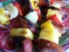 Sweet and Sour Kielbasa Kabobs