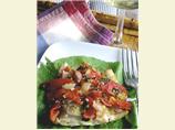 Egyptian Red Snapper in Red Pepper Mint Sauce
