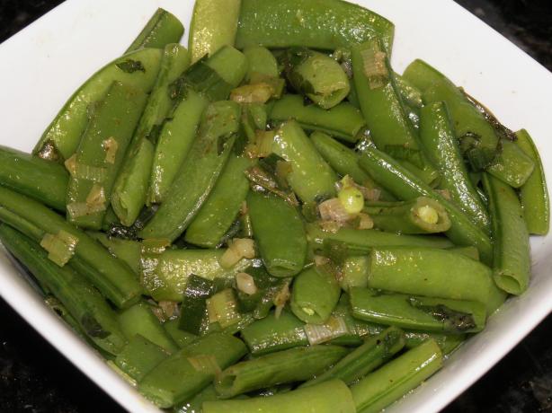 Minted Sugar Snap Peas. Photo by JanuaryBride