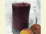 Purple Power Blackberry Peach Smoothie