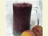 Purple Power Blackberry Peach Smoothie