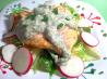 Chilled Salmon With Herb Mayonnaise. Recipe by Sharon123
