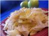 Green Cabbage and Apple Saut&eacute;